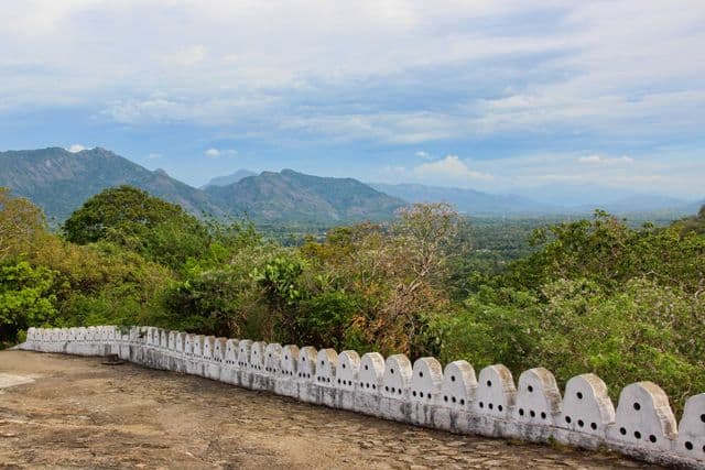 View from Dambulla Cave Temples