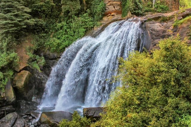 Waterfalls in Nuwara Eliya